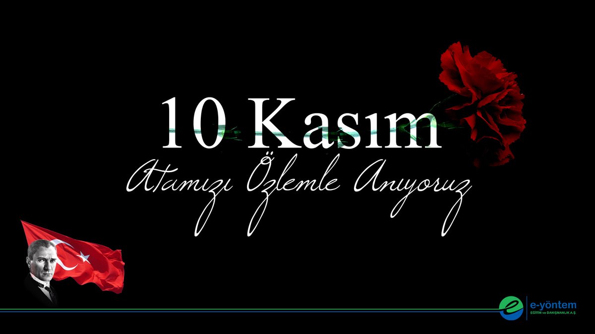 Mustafa Kemal Atatürk’ü aramızdan ayrılışının 83. yılında saygı, sevgi ve özlem ile anıyoruz..
#10Kasim 
#Ataturk