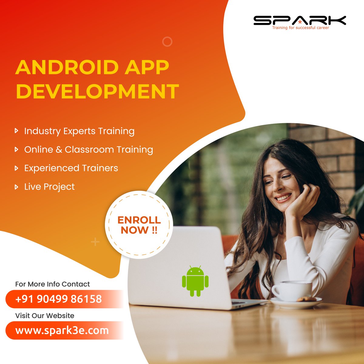 SPARK3E's tweet photo. SPARK IT Training Institute in Pune. For More information please call on - 90499 86158 OR Please visit https://t.co/H9Y4ZuxYvb
#FullStackDevelopmentTraining #pythonlearning #djangoframework #SPARK3E #SPARKITTraining #SparkTraining #Java #Python #Certification #softwareTraining https://t.co/xb4YOznwFy