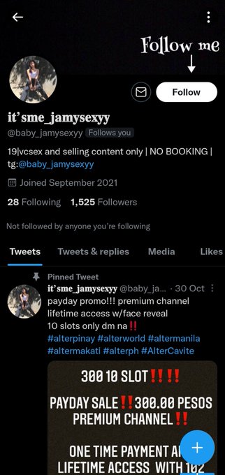 Please beware of this account @baby_jamysexyy Please help me report her account. She's been using my<a class="tags" target="_blank" title="On Twitter" href="/?out=eyJ0eXAiOiJKV1QiLCJhbGciOiJIUzUxMiJ9.eyJpYXQiOjE3MjA4MTI5MTAsImlzcyI6InR3cG9ybnN0YXJzLmNvbSIsIm5iZiI6MTcyMDgxMjkxMCwiZXhwIjoxNzUyMzQ4OTEwLCJyZWRpcmVjdF91cmwiOiJodHRwczovL3R3aXR0ZXIuY29tL2JhYnlfamFteXNleHl5In0.m5nXFYY6yGoEO5lM3F9H6uD0kPbNJiMd_ahwp7euE9VrhJau0oYBRCHZ9MRmVmiFHPk4GVx3uNU8_5_pdSlhvg">@baby_jamysexyy</a>