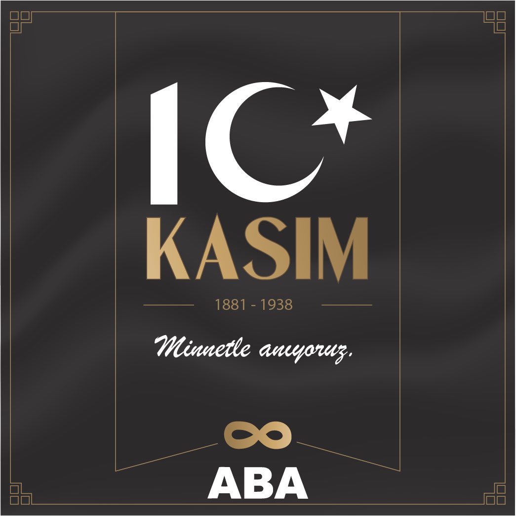 Saygı, sevgi ve minnetle🖤

#10Kasım