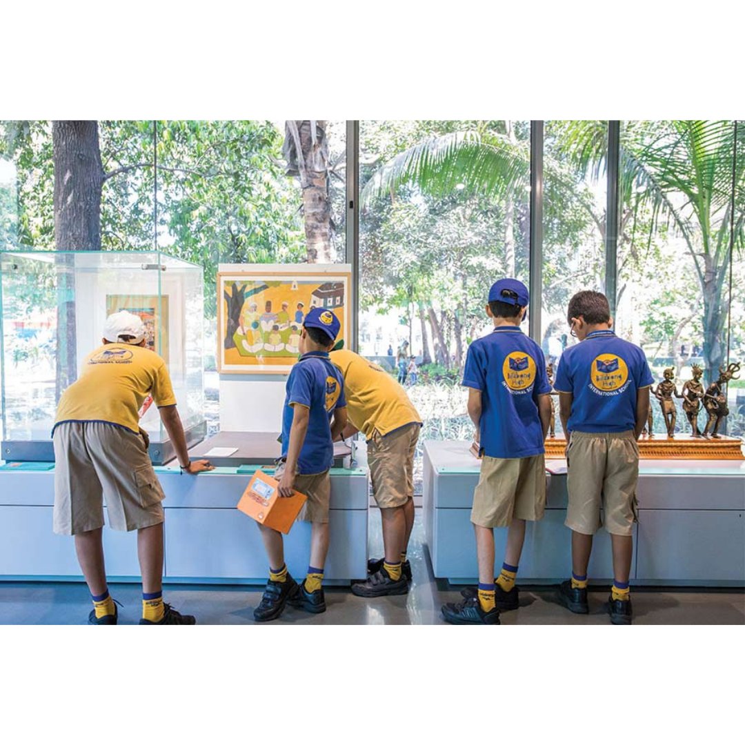 CSMVSmumbai's tweet photo. Children can come to The Museum and be who they are and we will accept them and help them to explore their creativity and push the boundaries of what's possible." - Mr. Sabyasachi Mukherjee (Director General, CSMVS) #CSMVS100 #100yearsofideas #100yearsofstories (3/3) https://t.co/RL5AX4DnUe