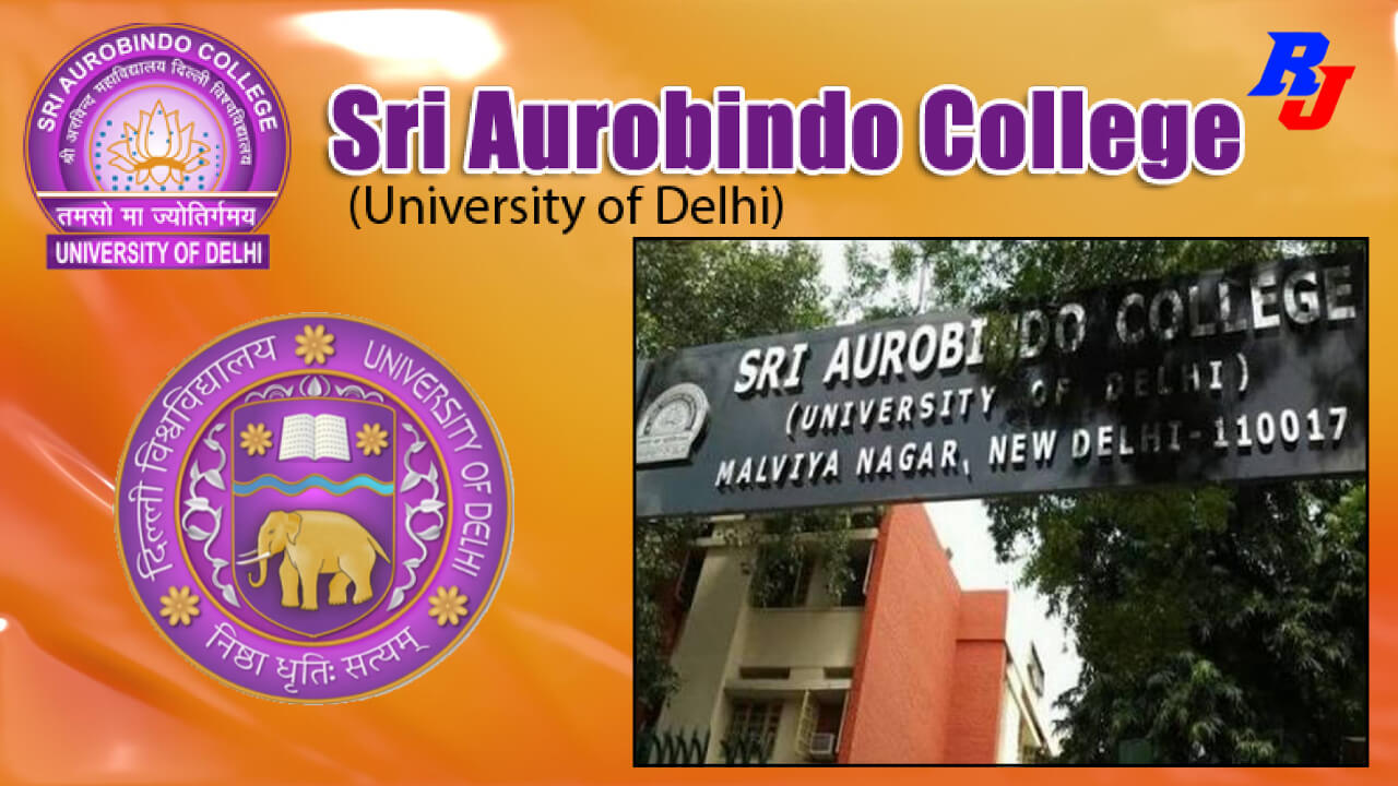 AdHOC Assistant Professor Jobs in Delhi University – Sri Aurobindo College
