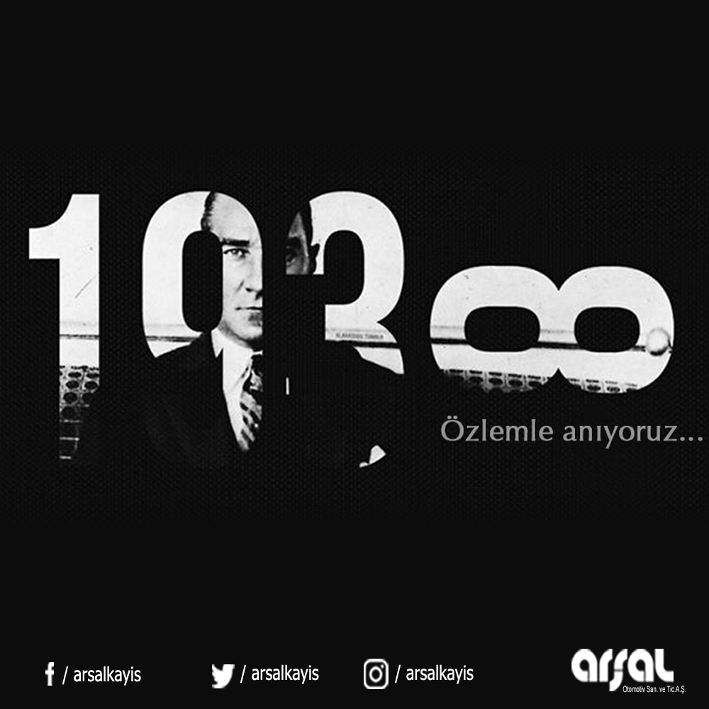 Cumhuriyetimizin kurucusu, ölümsüz fikirleri, hedefleri, ilke ve inkılâplarıyla her daim kalbimizde yaşayan ve yaşayacak olan Ulu Önder Mustafa Kemal Atatürk'ü, aramızdan ayrılışının 83. yıl dönümünde sevgi, saygı ve özlemle anıyoruz!  #10kasım