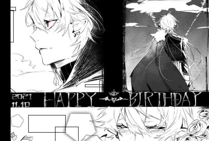 #KuzuArt #葛葉誕生祭2021 

これからも対よろです!!!✨ 