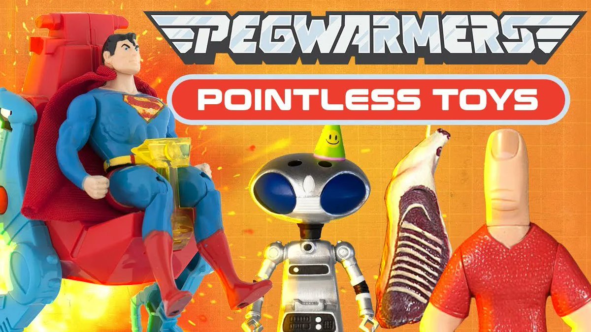 ScreenwaveMedia's tweet photo. A new @pegwarmerspod premieres TONIGHT at 8pm! Join Kevin as he discusses "pointless toys"!
https://t.co/lKt8GejJV8
#podcast #toys #pegwarmers https://t.co/lUFtWJlKwD