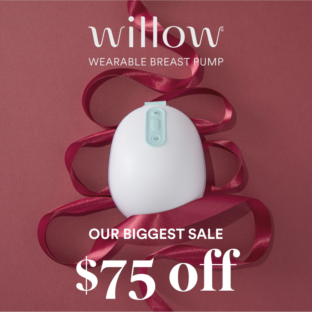 willowpump's tweet image. Time to treat yourself and your family to hands-free, leak-free and cord-free pumping. Get $75 off the Gen 3 Willow Pump™ from now until Monday, 11/29 at 11:59 pm PT.

shop.onewillow.com/pages/buy