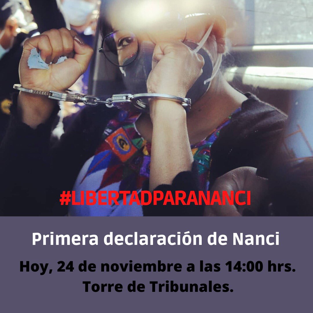 ximonik's tweet image. ¡Exigimos Libertad para Nanci Sinto!