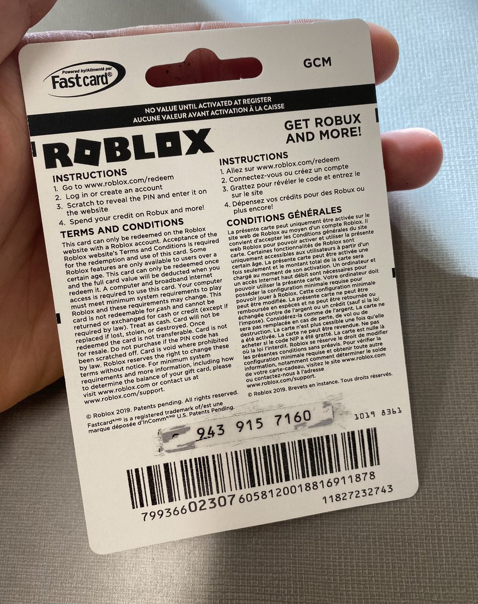 Model8197 on X: Which Robux Gift Card do you want?