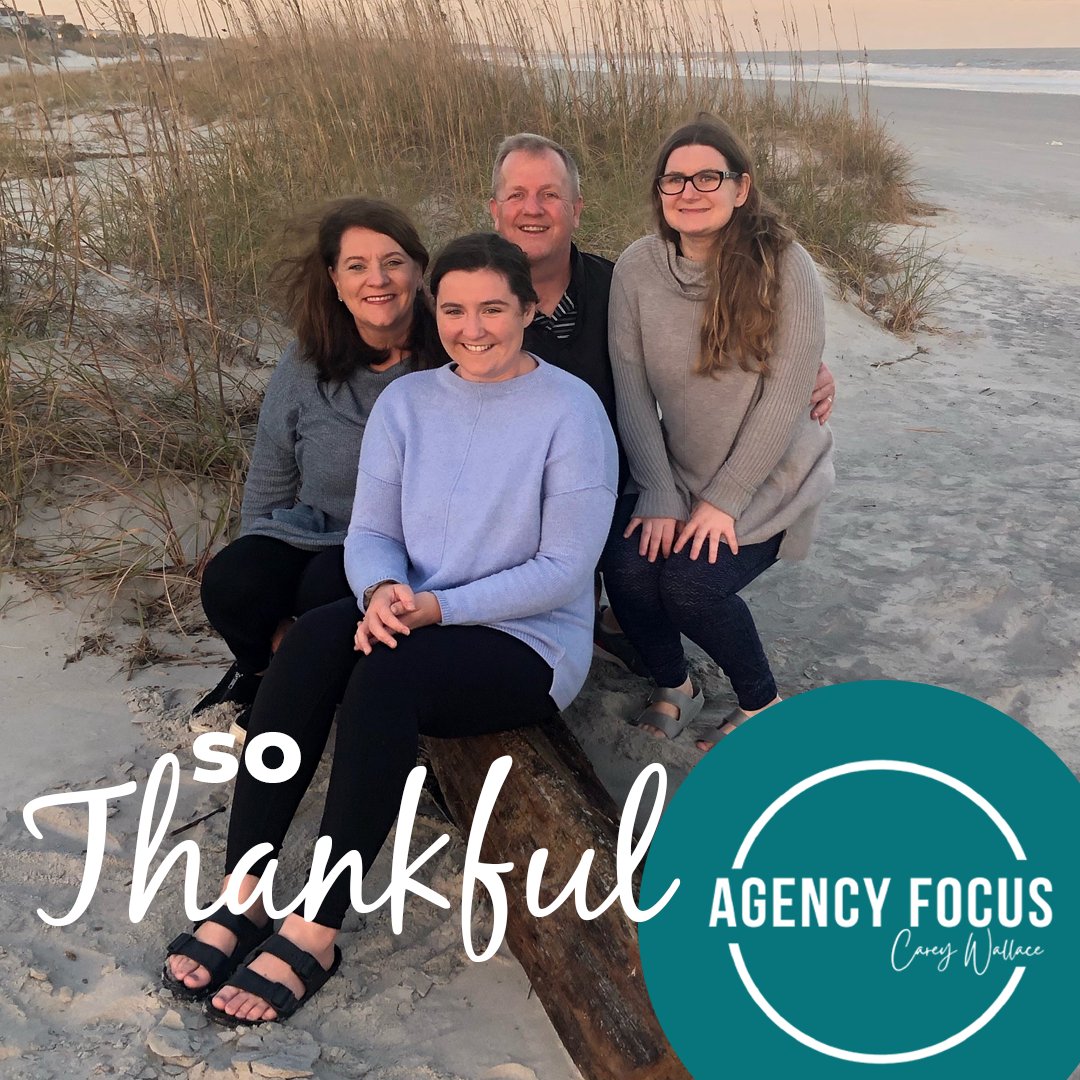AgencyFocus_llc's tweet photo. We're so thankful for this industry and all of our friends and clients! We couldn't do this without the support of so many people, and it is humbling to think of everyone who has helped. Happy Thanksgiving from Carey and the team at #AgencyFocus - have a great one! #Thanksgiving https://t.co/ytCDTOeg2n