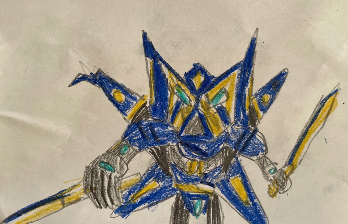 AlexRadin111's tweet photo. Here's my son Judah's 3rd Meka for the #MEKAVERSECREATIVE contest. This one is called "Jet Wing". Find out more about the contest at https://t.co/2CBwTuYEfr https://t.co/2NepoiCssn