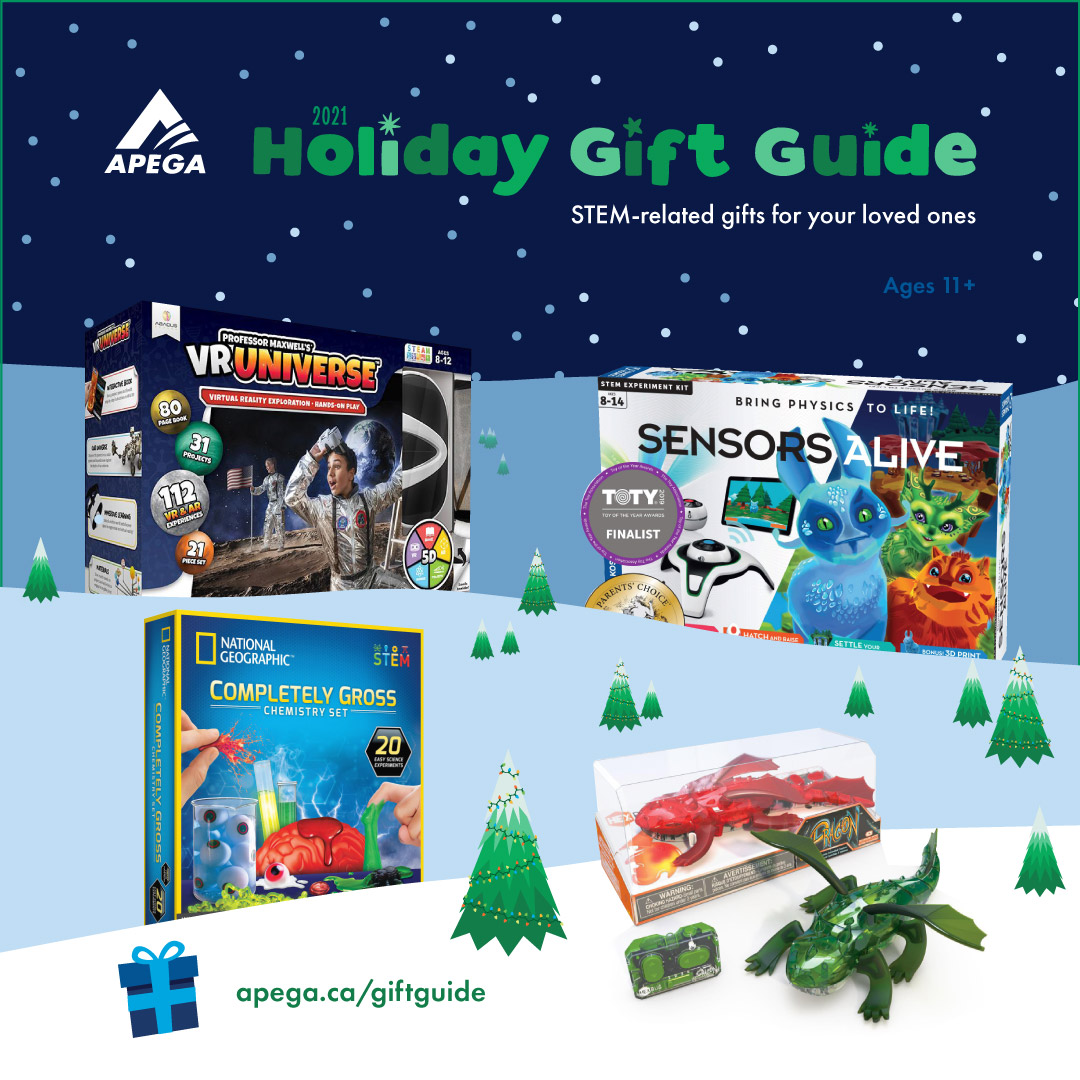 familyfunyeg's tweet photo. Today is your last day to ENTER TO WIN one of the 50 unique toys in the @APEGA_AB Holiday Gift Guide! Take the guesswork out of gift giving with this collection of STEM based toys the kids are sure to love playing with and exploring this holiday season!

https://t.co/yAYqdy1P1W https://t.co/DdakiInv4D