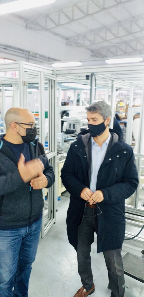 Des de la  regidoria tecnología 4.0 seguim visitant empreses d’èxit de Molins de Rei… gràcies per acollinor-nos tant bé!!! <a href="/Empresa_MdR/">Espai Empresa MdR</a> #carpel