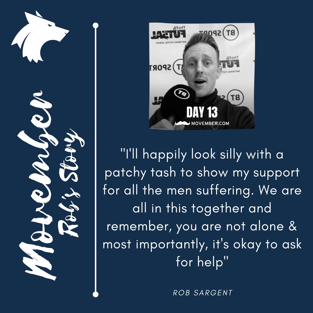 Over the last few weeks,members of our #WLVsport team have been growing a mo,in aid of #Movember. With just under a week to go,our team have shared some reasons behind why they’ve taken the plunge! View our team page here: uk.movember.com/team/2398893?u…