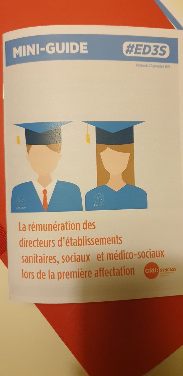 Merci @SYNCASSCFDT de votre disponibilité auprès des @Ed3sGisele et de votre engagement en faveur des DESSMS. Les perspectives sont rassurantes (et rationnelles 😉).