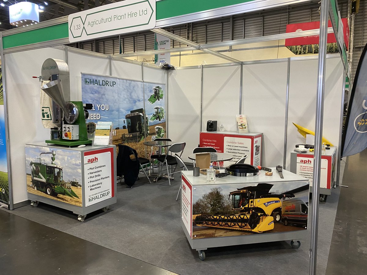 Great first day ⁦<a href="/CropTecShow/">CropTecShow 🌾</a>⁩. Don’t forget to pop along and see us tomorrow