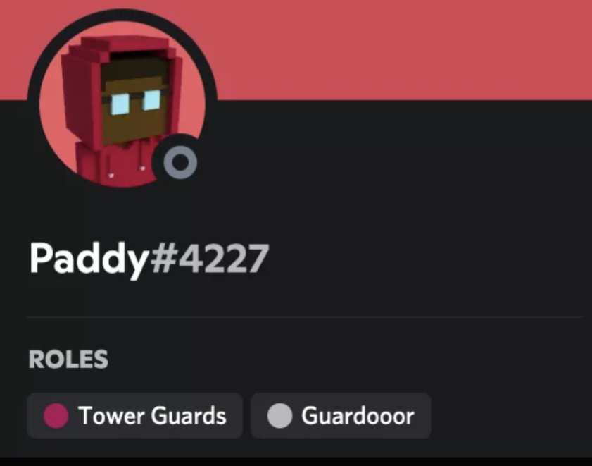 TheMagician33's tweet photo. !guard #TowerGuard #Guardooor https://t.co/rv0zcYlPgm