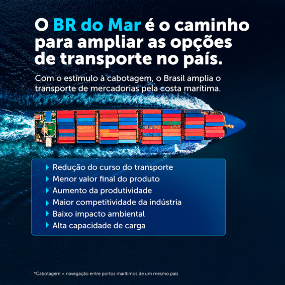 AbiquimOficial's tweet photo. É hora de equilibrar nossa matriz de transportes estimulando a navegação de cabotagem, que  vai reduzir os valores de fretes e o custo final dos produtos. O BR do Mar vai ajudar o Brasil a retomar o seu ritmo de crescimento. #PeloFuturoDoBrasil, a Abiquim apoia essa ideia! https://t.co/dRLutI4dZK