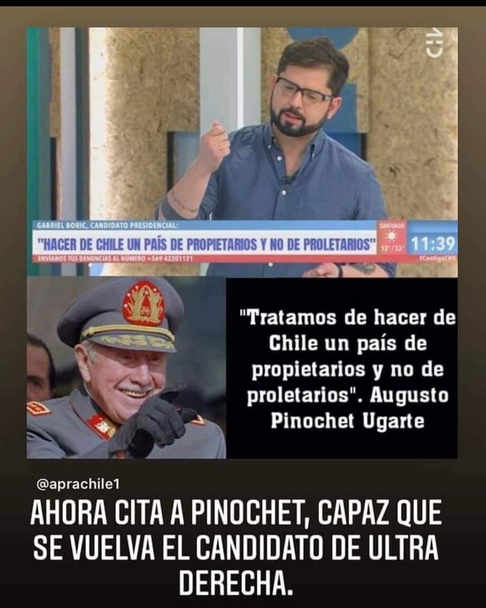 Cuenta_Patriota's tweet photo. Así con el candidato de ultraderecha admirador de Pinochet, su legado y actualmente líder de los Orcos! 🤡🤸‍♂️🤸‍♂️🤸‍♂️
#BoricAbusador
#FeministasDeCarton
#DelincuentesPorBoric https://t.co/5cFS3Wsi0O