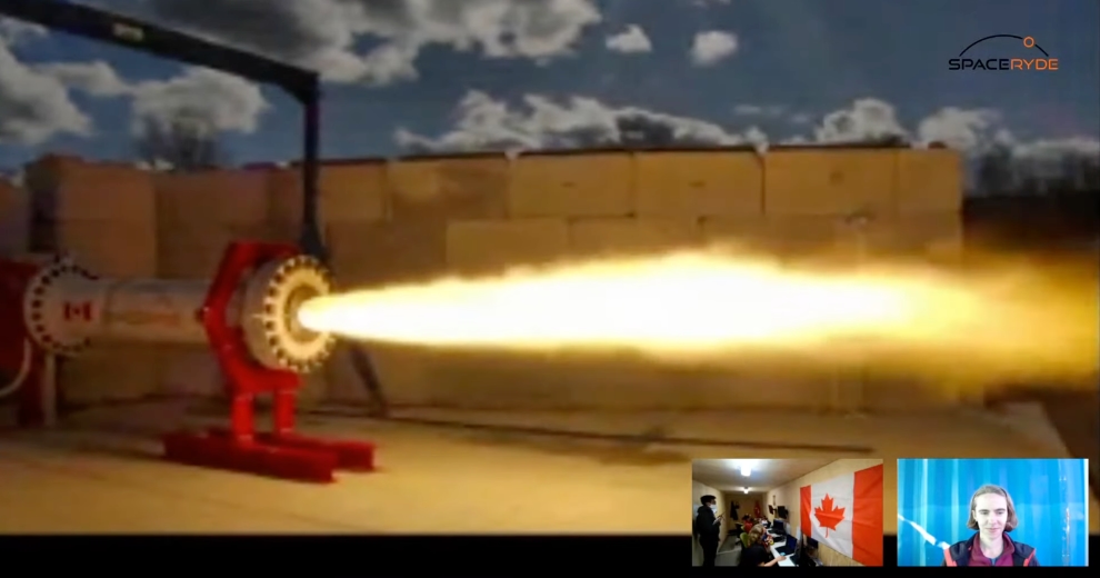 CanadaInSpace's tweet photo. SpaceRyde makes progress towards first orbital launch and more - https://t.co/N42061Fhl5 #cdnspace #SpaceRyde #BalloonLaunch #SpacePolicy #HealthInSpace #CFI #Newsletter https://t.co/fm9SY3h1ai