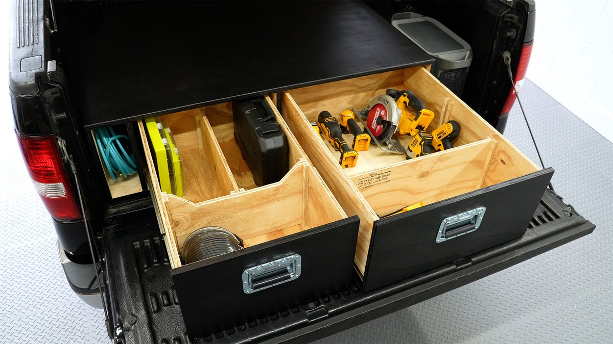 New video on youtube youtu.be/FRMBogma_NU

Truck bed Toolbox and storage