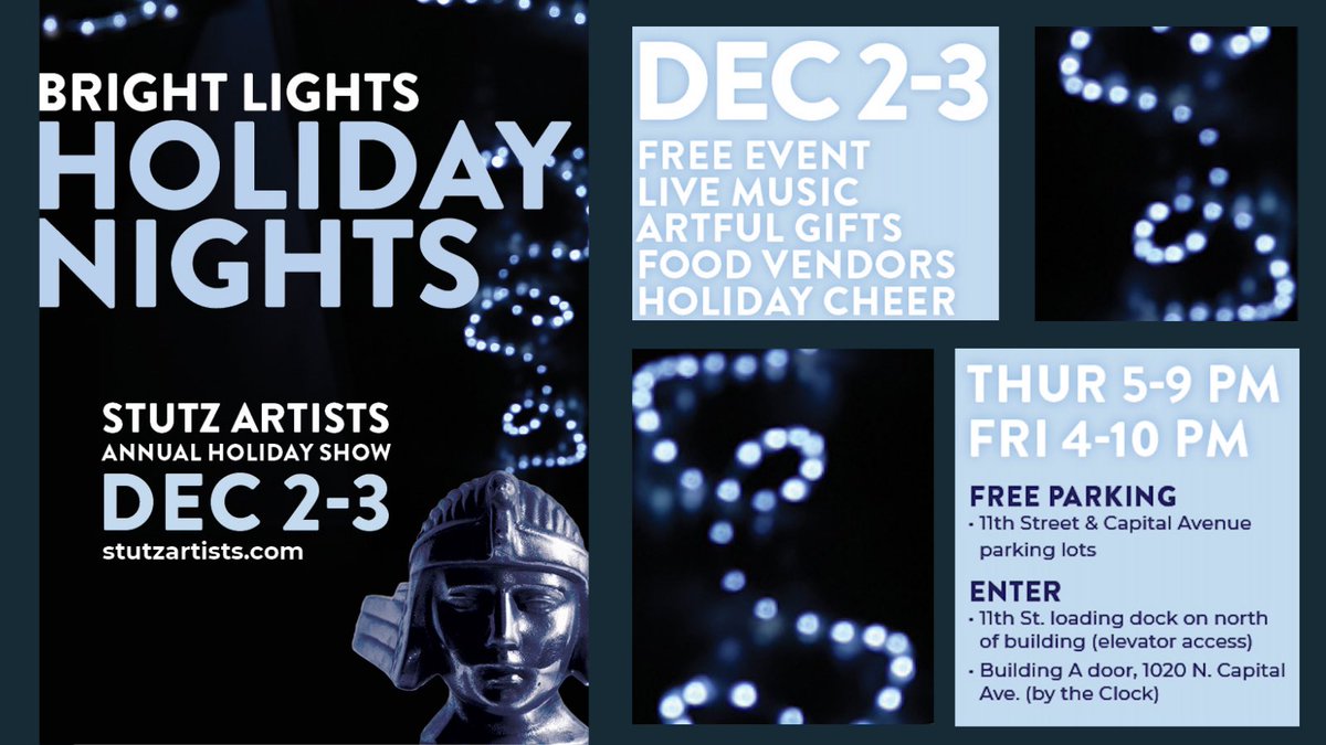 Join us for our Annual Holiday Show next weekend!