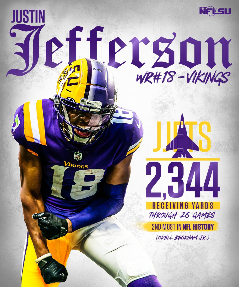 Step 1️⃣: Be a Receiver from #NFLSU
Step 2️⃣: Chase Records

It's that simple. ✈✈✈