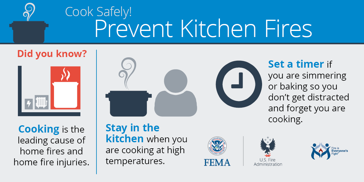 There are few things more satisfying than cooking a good meal for the people we love. Make safety a priority in your kitchen at #Thanksgiving and all year long. #HolidayFireSafety