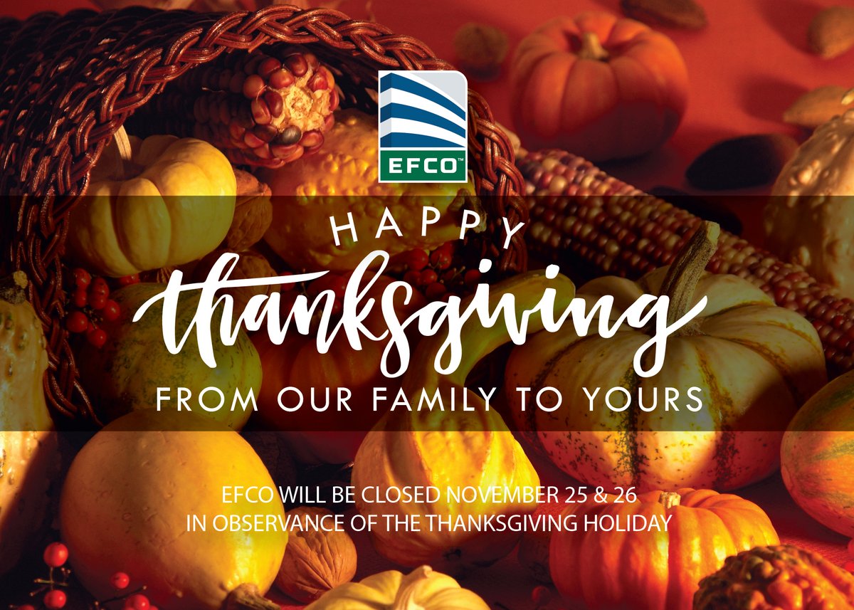 Wishing our employees, customers, and business partners a wonderful Thanksgiving weekend. 🦃