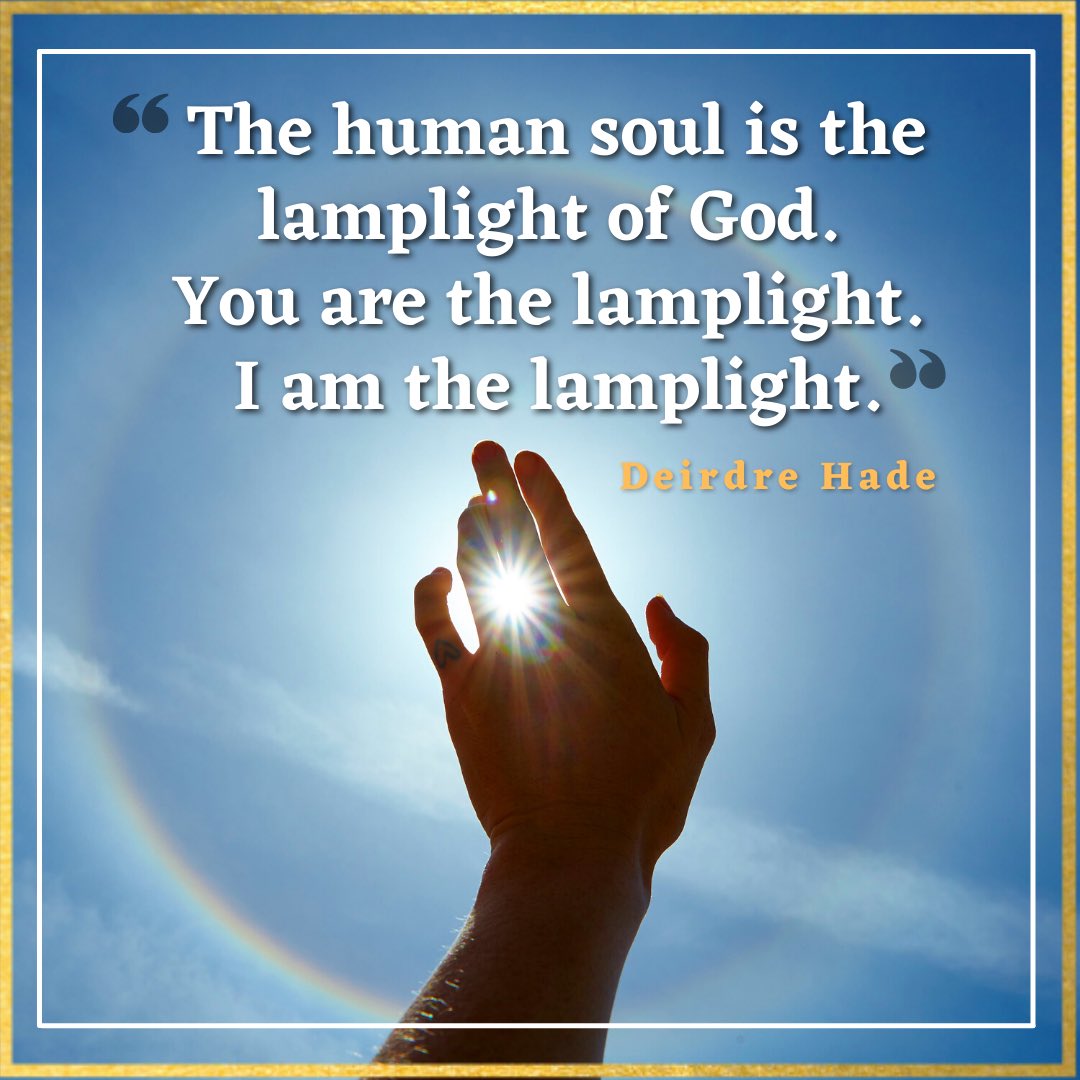 All people are lamplight. 🪔❤️

We are here to ignite each other and remind each other that we are the lamplight of the divine in the human world.