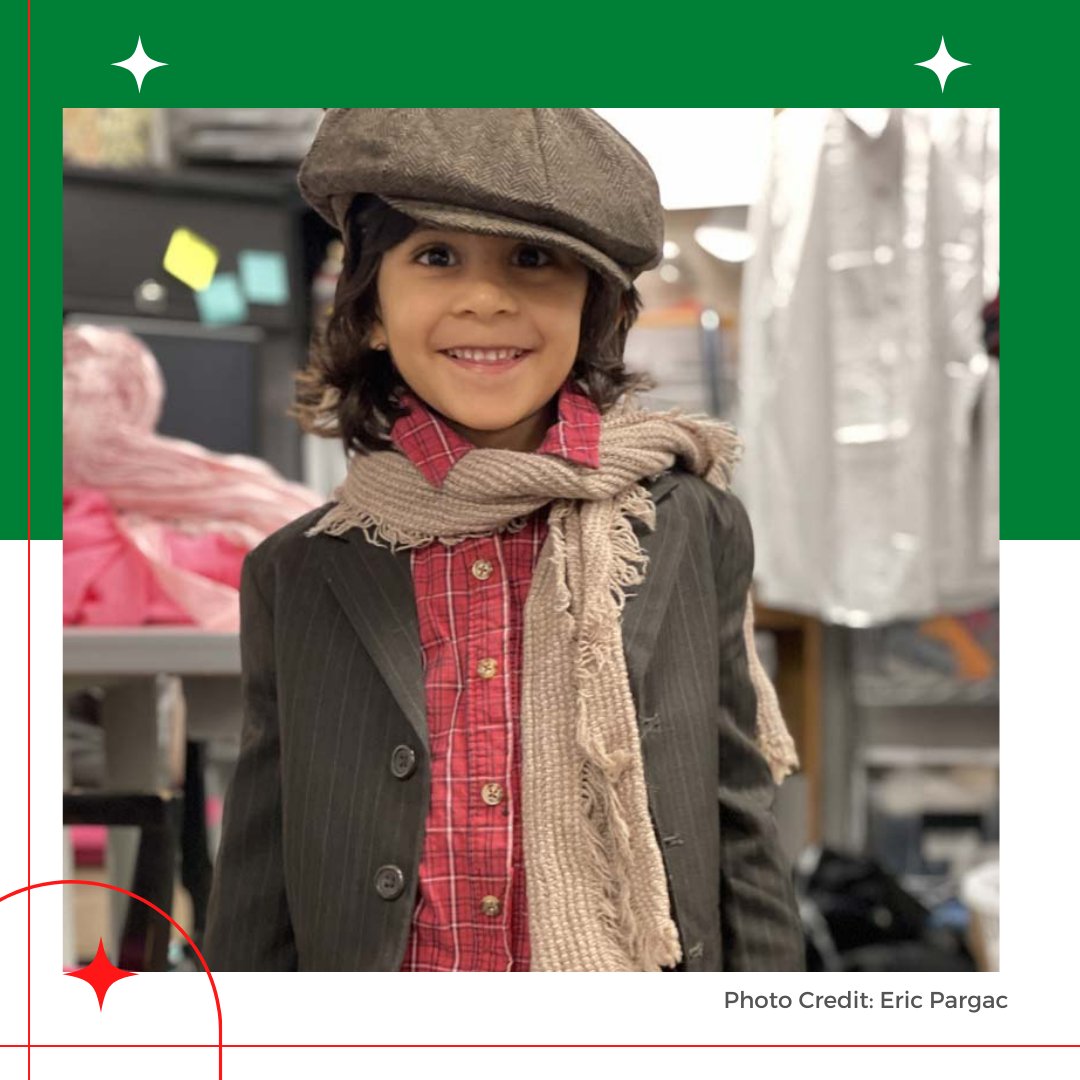 Rehearsals for #AChristmasCarol. Meet this year's Tiny Tim (played by Aarush Mehta) and see the cast hard at work to learn three new songs from composer Robert Oriol. 1 week left to take advantage of our $30 ticket offer for the first two weeks of the run! bit.ly/3DPVonX