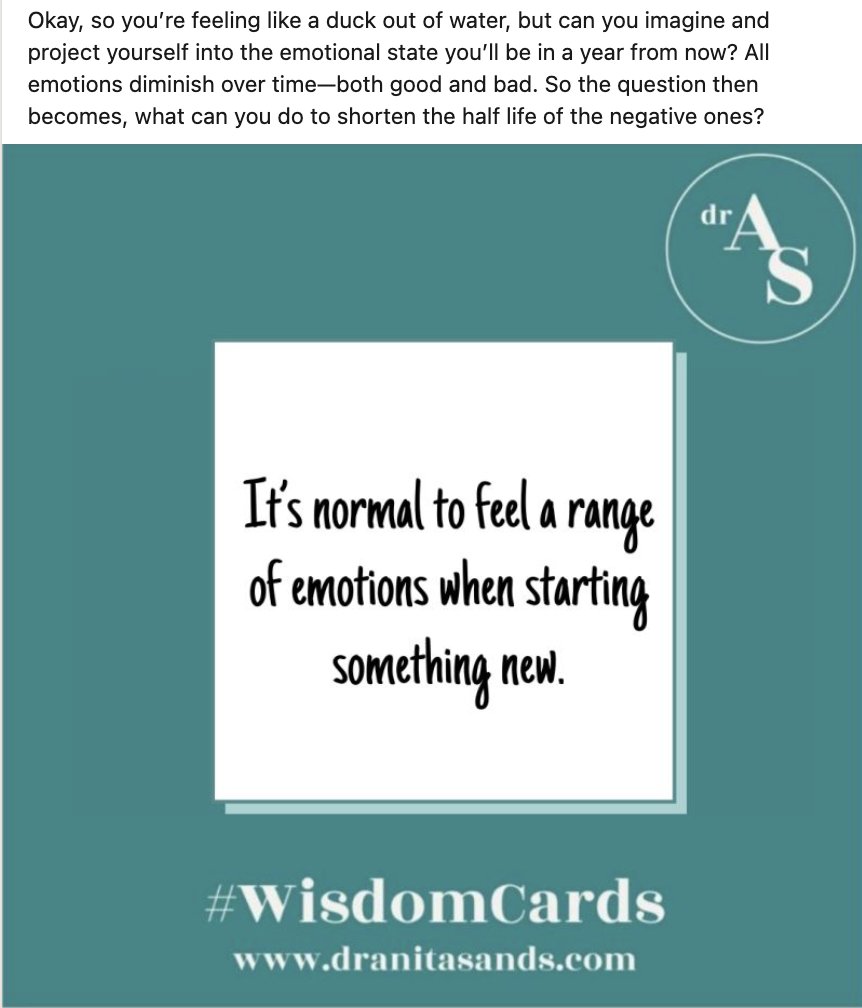 DrAnitaSands's tweet photo. #WisdomCard https://t.co/9rCaWON6zz