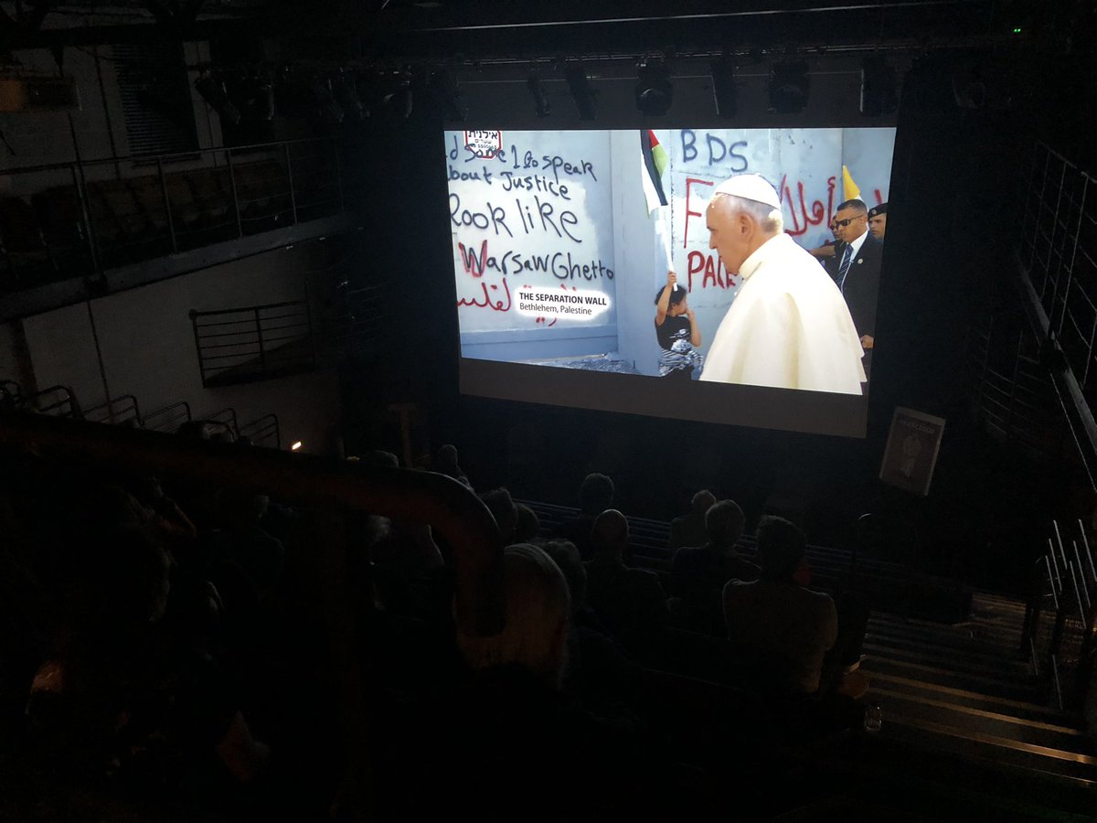 Axis_Events's tweet image. Last showing of the day back at the wonderful @PriorPark for our first Public Showing. Looking forward to the Q &amp;amp; A should be very interesting.    Last one in Bath Off to London and Northampton tomorrow 🙏 #francesco #popefrancis #pope