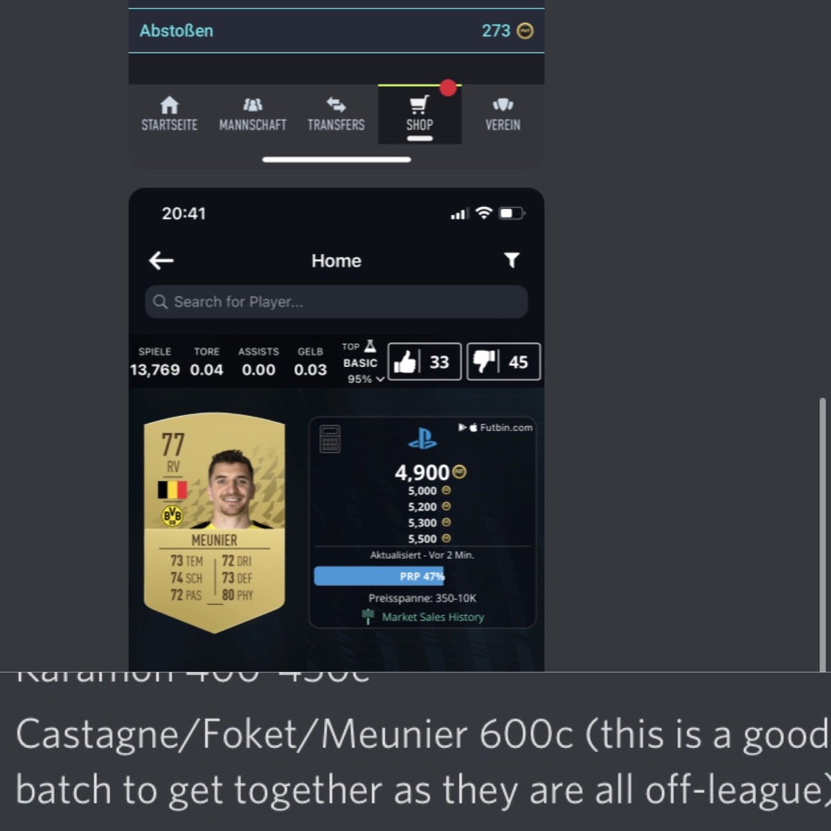 Jake_FutTrading's tweet photo. Anyone want to double their coins on Black Friday? 👀

I’ll send 10 people a huge list of investments to make 💸💸

Retweet 🔁
Follow me ✅

Some are up from the Daily, but they’ll dip back down! 

Stuff like this 👇🏻 https://t.co/mpFCI5M5pX