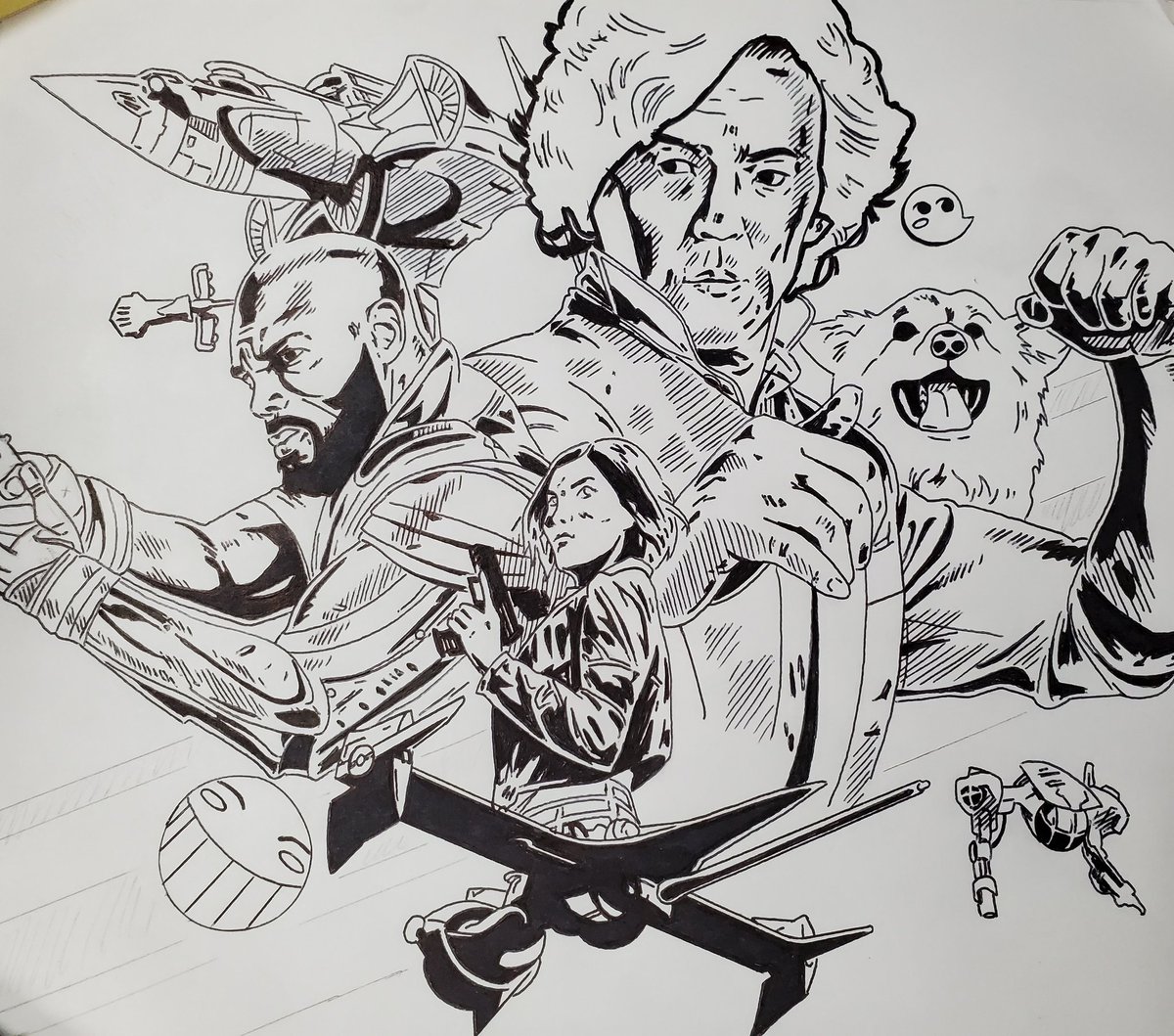 KurryMatherne's tweet photo. @KurryMatherne WIP
#cowboybebop #fanart https://t.co/y7ADYkkTeo