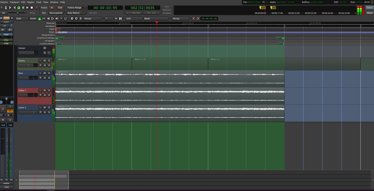 bpawan's tweet image. Two day of hacking ubuntu, 100's of  videos from #unfa and a lot of matrix like screens; but hey look I am recording and mixing in @ardourdaw in #linux. Thanks to Foss developers for making it available to everyone for free. Definately my favourite after @Ableton.  #music #daw