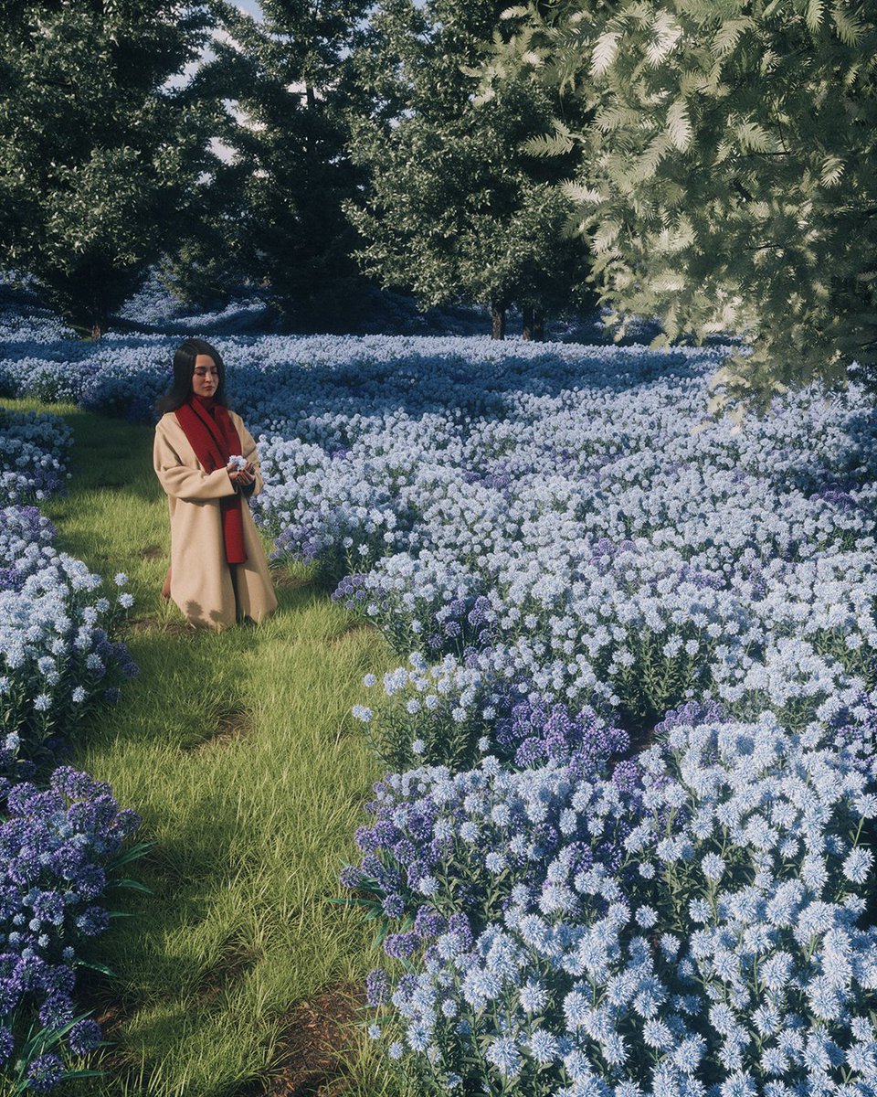 Floral Offerings 🌷
.
.
.
 #cloCOTW #Clo3d #fallwinter #Marvelousdesigner #metaverse #virtualfashion #cryptoart #nft #digitalart #digitalfashion #otoy #octane #NFTCommunity #lucidmountain