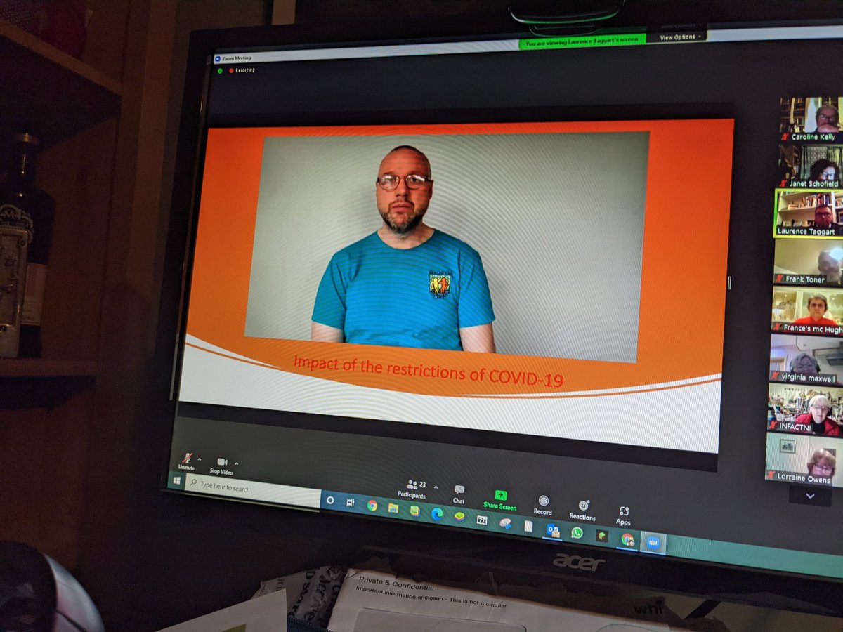 DirectorCAN's tweet photo. Proud that Derek got the chance to speak up about his experience of #COVID19. #selfadvocate #LearningDisability #research #peoplewithlearningdisabilities #LearningDisability #research @UlsterUniNurse @b1aaroy @fini @Mencap_NI @arcni @PFTweets https://t.co/mtnotK4rvK