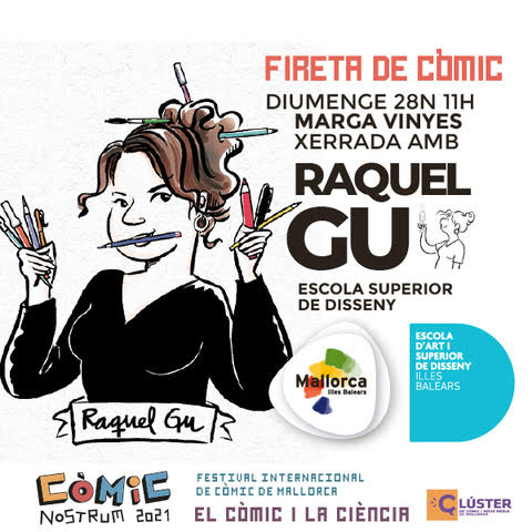 comicnostrum's tweet photo. Més de 11 activitats diferents donaràn vida el diumenge dematí a la #Fireta del #ComicNostrum2021
+ Programació: https://t.co/kHOJkHJBAi
#Clusterdecomic #Mallorca #IllesBalears #comic #AgendaCultural https://t.co/x6bPcLXpj2
