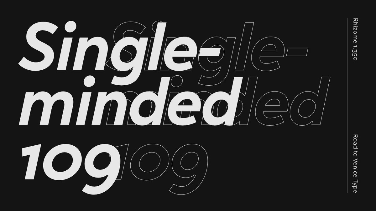 Road to Venice Type tweet media