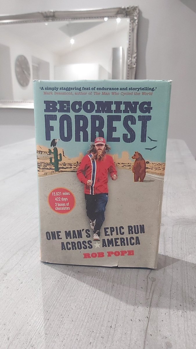 As someone who doesn't read much, I couldn't put this down what a guy <a href="/runroblarun/">Robert Pope</a> unbelievable story. #BeMoreForrest don't judge anyone on basis of background, intelligence or race