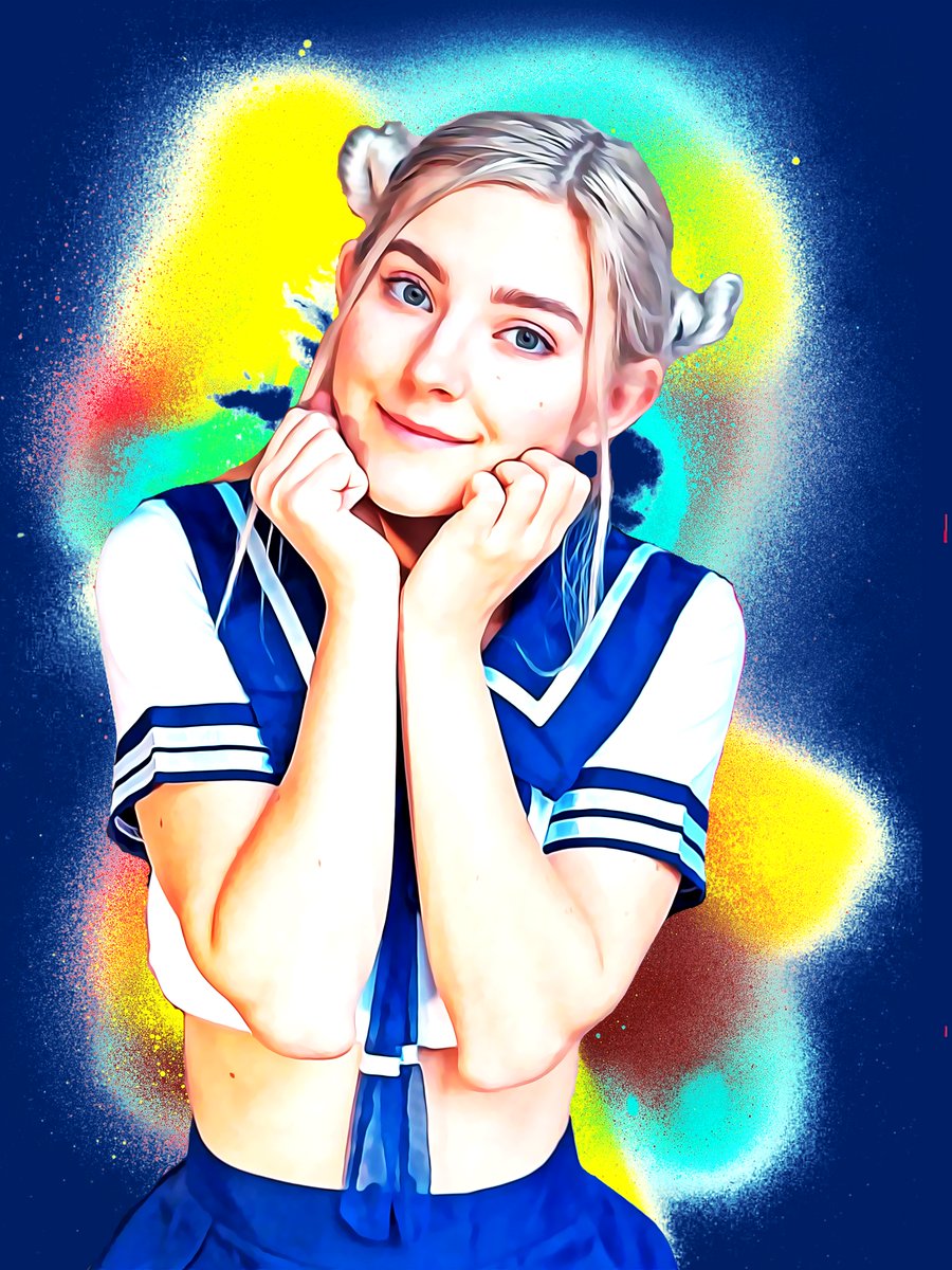 Eva Elfie #cosplay #nft - One of a 20 piece series "FapStars". All 1/1 and opening bid of .01 #eth Get started #investing in #nftart - rarible.com/tarded/