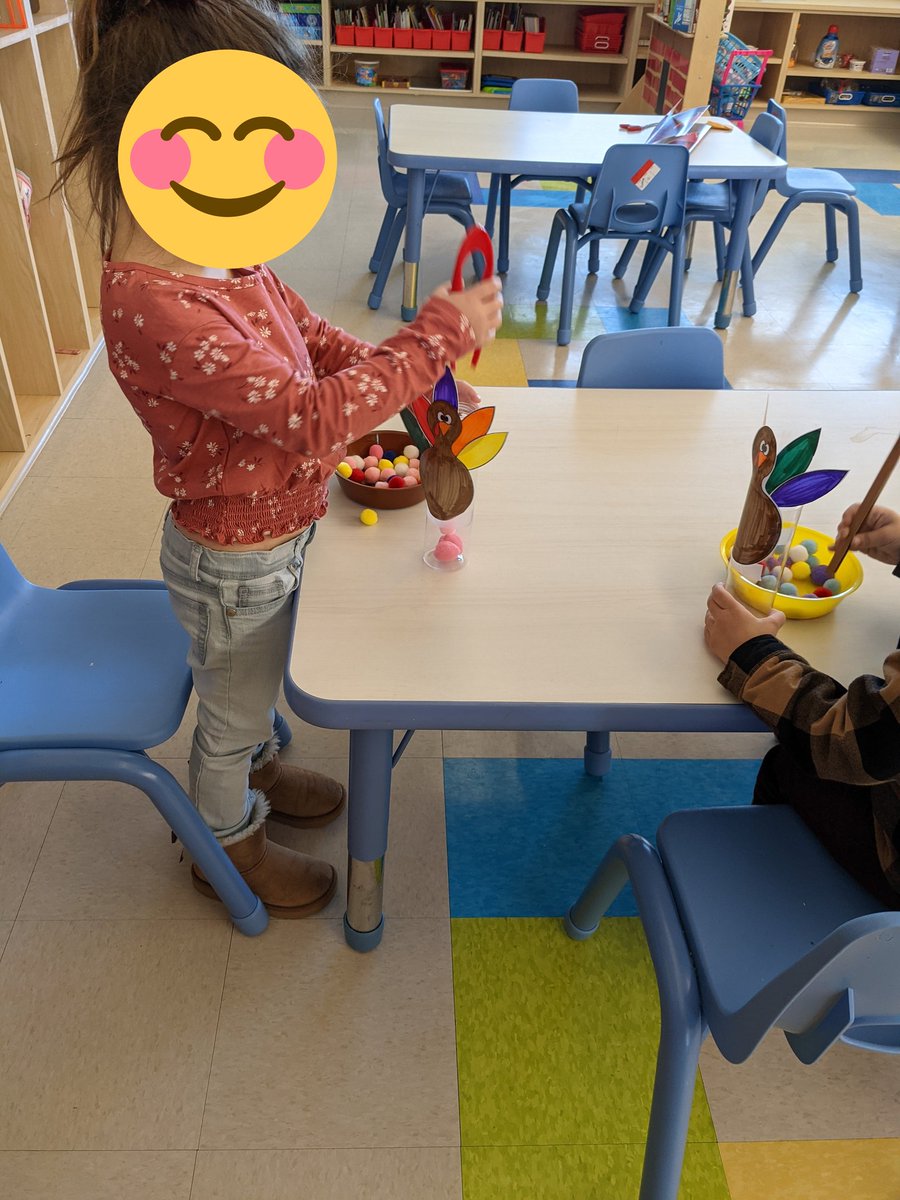 misswalter28's tweet photo. Had some fine motor turkey fun today. Their favorite was pin the feather on the turkey 🦃 Happy Thanksgiving! https://t.co/hSgT2313TI