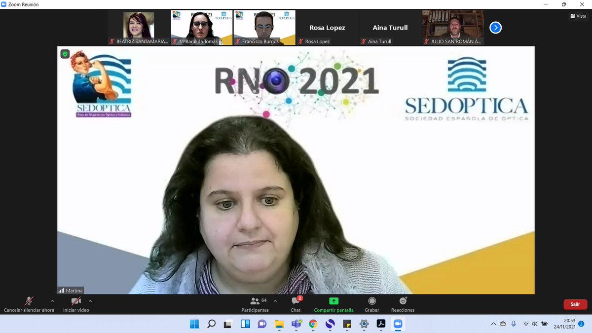 Con mucha pena y también alegría, celebramos el final de esta #RNO2021 de manos de <a href="/PhDMartina/">Martina</a> 
Muchas gracias a todos los asistentes. Sin vosotros no hubiera sido posible. Gracias 🥰