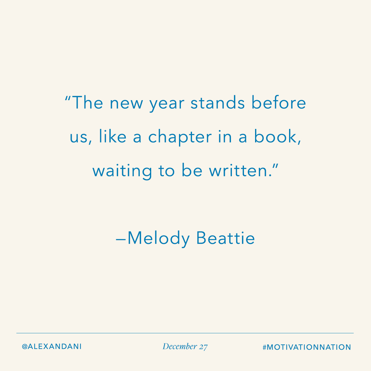 There's a fresh start coming. #motivationnation #MondayMotivation