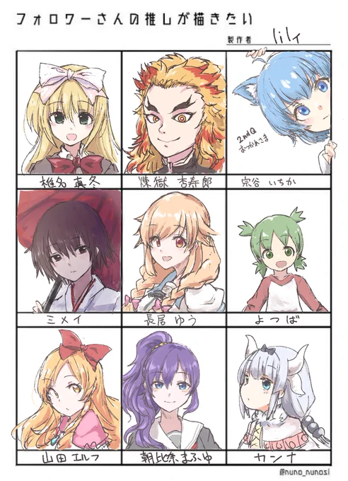 あれ描きました
#フォロワーさんの推しが描きたい
https://t.co/YmcNGMPxFp 