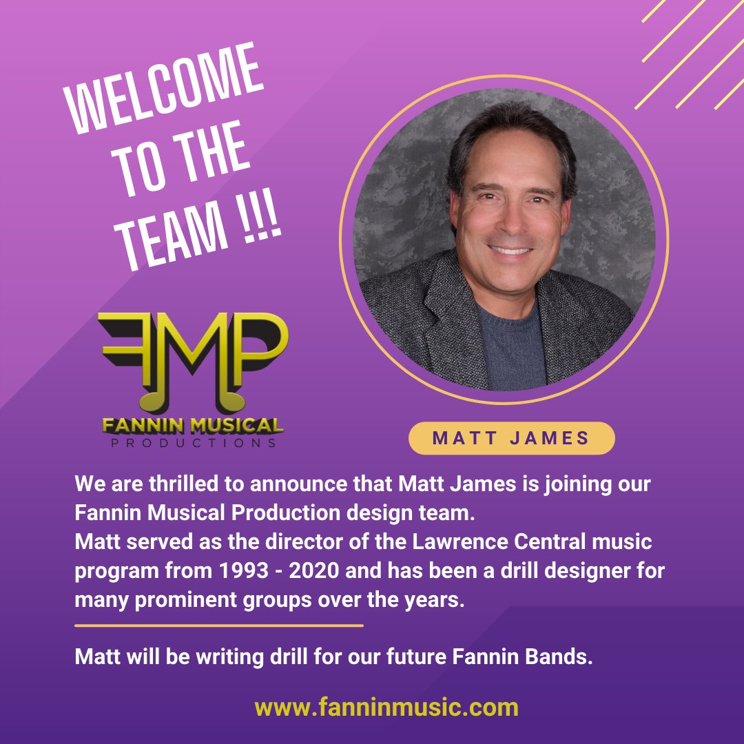 JohnFanninMusic's tweet photo. Exciting News!#fanninbands #fanninmusicalproduction #marchingband #marching #music #band https://t.co/rCn6nIcx4x