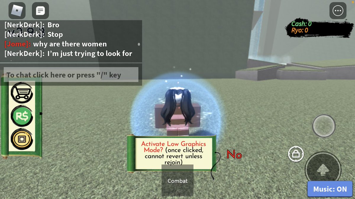 decline_prof's tweet photo. Sexist roblox player says that women cant play games. Twitter do your thing! @Roblox #roblox https://t.co/uHHFpww2cx