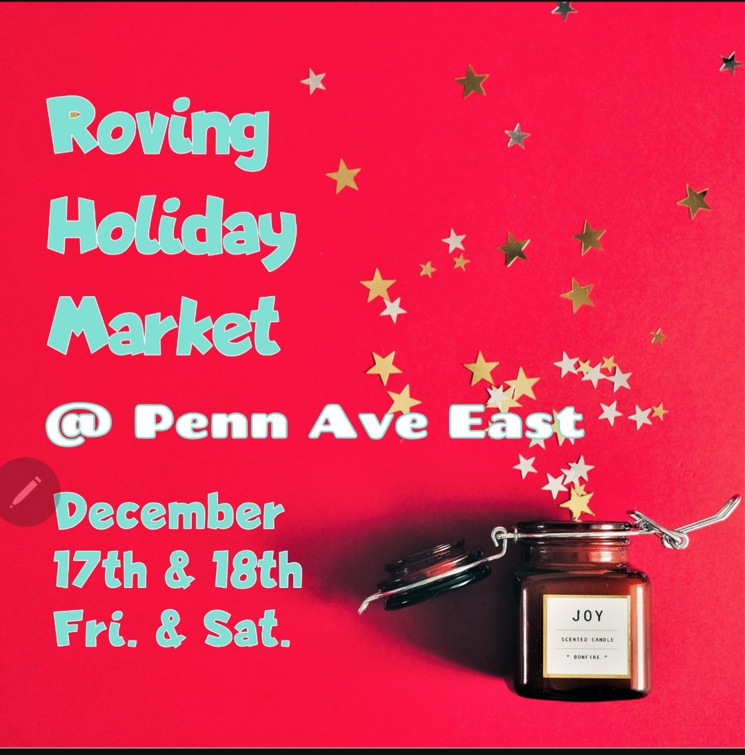 'Tis the season to shop small!  Save the date for our Holiday Market on Penn Ave East!  2 days of shopping w/ 🎅. #paems #pennaveeast #dcdreamcenter #ward7 #supportsmallbusiness #supportyourneighborhood #holidaymarket #treatyourself #bringyourfriends