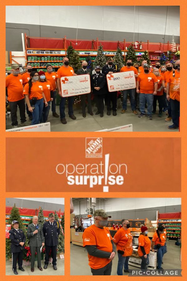 Shannon (@shannonbauerthd) on Twitter photo This morning, the Houghton Lake Home Depot and TC Home Depot were able to present Veterans Serving Veterans $2000 thanks to #OperationSurprise and <a href="/HomeDepotFound/">The Home Depot Foundation</a>! #givingback This morning, the Houghton Lake Home Depot and TC Home Depot were able to present Veterans Serving Veterans $2000 thanks to #OperationSurprise and <a href="/HomeDepotFound/">The Home Depot Foundation</a>! #givingback