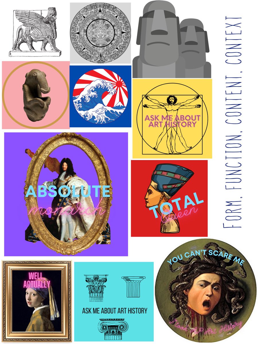 arthistorynotes's tweet photo. Printable holiday goodies for your amazing students: bookmarks, stickers (I used Amazon’s printable vinyl sticker sheets so that kids can put them on thier water bottles) and buttons. #APAH #arthistory #mysudentsareawesome https://t.co/NTIZSgsRfH